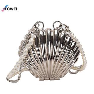 YOWEI Mới Lipsti Túi Nữ Ngọc Trai Thời Trang Mini Ví Đeo Ngang Túi Vỏ Túi Đeo Vai VN