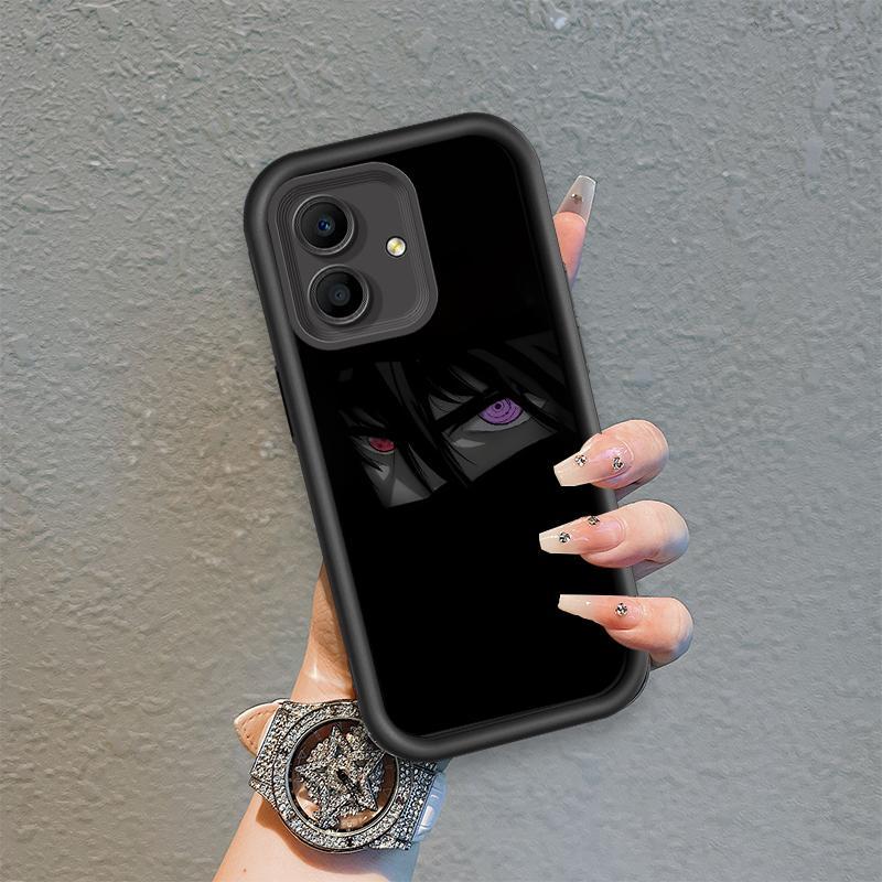 Áp dụng cho OPPO A3X 4G 5G A3 NFC 4G 5G Phim hoạt hình Silicon mềm đáng yêu Vỏ điện thoại TPU Naruto Sasuke Itachi Angel Eye Ốp lưng chống sốc