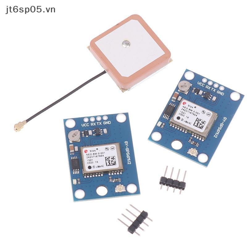 [JTS] Mô-đun GPS GY-NEO6MV2 NEO-6M NEO6MV2 có điều khiển chuyến bay Mô-đun ăng-ten lớn EEPROM MWC APM2.5 cho 6MV2 [VN]