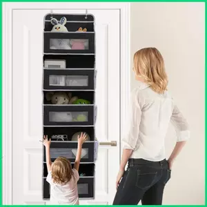 Trên Cửa Sắp Xếp Dung Tích Lớn Tiết Kiệm Không Gian Túi Cho Quần Lót Tất Tủ Quần Áo Sắp Xếp Kệ Treo Tường Tủ Quần Áo jiwvn