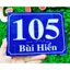 Biển số nhà và biển số công ty, mica dán decal ngược, thiết kế lỗ 4 góc tiện lợi lắp ráp.