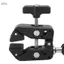 apill Kẹp camera đi xe đạp Lucute Giá đỡ xe đạp bằng hợp kim nhôm hai đầu nhẹ cho hành động của điện thoại thông minh với khả năng điều chỉnh 360 độ Ghi video POV