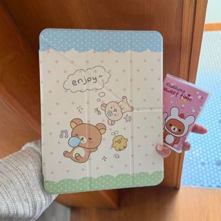 Polka Dot Star Rilakkuma ipadpro37cm MINI7 Máy tính bảng 7 / 8 / 9 Thế hệ A16 Vỏ bảo vệ air6 Vỏ bảo vệ 26.3.22