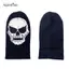 AqToCna Thời Trang Halloween Bộ Xương Ma Găng Tay Mũ Sáng Tạo Dạ Quang Nửa Ngón Tay Full In Ấm Thoáng Khí Găng Tay Quà Tặng AqToCna