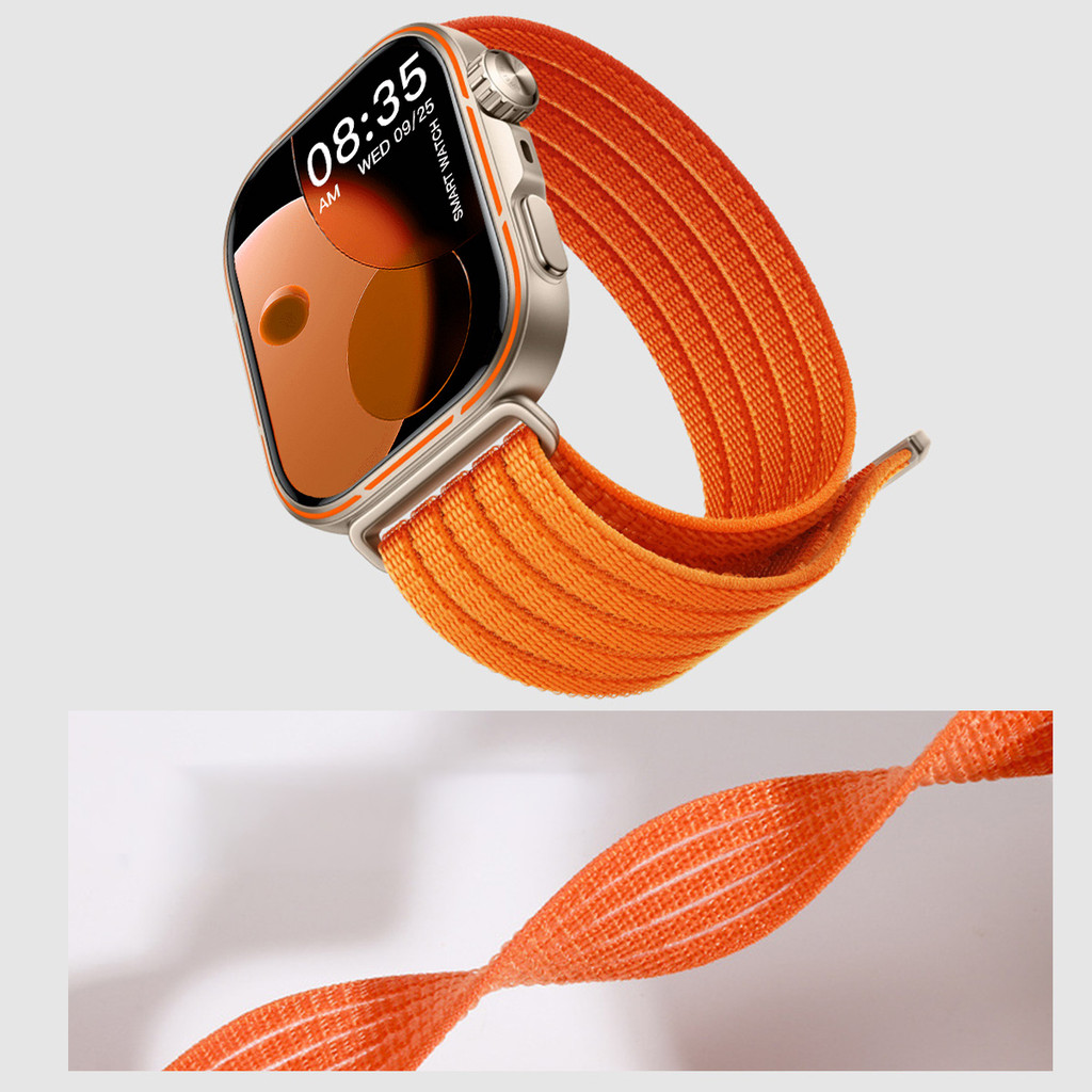 Dây đeo Nylon + thay đổi sang Ultra cho vòng đeo tay dệt Huawei Watch Fit 5 / Fit 5 Pro cho Huawei Watch Fit4 / 4Pro