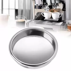 halluya.vn-sip-my 2 Giỏ chèn Backflush 58mm Đĩa lọc mù bằng thép không gỉ cho hầu hết các máy pha cà phê bán tự động