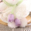 < Pluscloth > Móc khóa sang trọng hình chú thỏ lông tơ dễ thương có hoa Tulip – Túi thỏ nhỏ mềm mại Mặt dây chuyền ba lô quyến rũ Vòng chìa khóa nhồi bông đáng yêu Quà tặng cho bé gái Đông Nam Á Thỏ dễ thương Nhồi bông