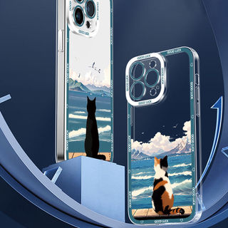 Ốp Điện Thoại Cho Huawei Honor X7D X9D X6C X8C X7B X8B X9B X7A 90 Lite X9A 5G Y9 Prime 2019 Ốp Điện Thoại Anime Phong Cảnh Mèo Hoạt Hình TPU Dễ Thương Chống Sốc Họa Tiết Silicon Hợp Thời Trang