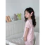 Bé Gái Mùa Hè Homewear Phù Hợp Với Hoa Mỏng Phong Cách Có Thể Mặc Bộ Đồ Ngủ Cotton Bên Ngoài 90-140 Size 3RE5
