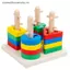 MỚI 1 Bộ Giáo Dục Tương Tác Cho Bé Quà Tặng Montessori Cắm Đồ Chơi Và Phân Loại Màu Sắc Đồ Chơi Tháo Rời Staing Blo SKY