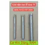 Cán tiện ren lỗ lắp chip ren Size 11 tiện bước ren 0,5 tới 1,5mm thép trắng chống rung