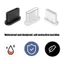 MOON 30 Chiếc Silicon Mềm Loại C Sạc Cổng Bảo Vệ Cho Hầu Hết Các Thiết Bị USB C Bao Gồm Điện Thoại Thông Minh Và Máy Tính Bảng