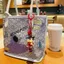 Vui Vẻ Chú Lolile Móc Khóa Hoạt Hình Sáng Tạo Xe Xích Búp Bê Schoolbag Mặt Dây Chuyền Nữ ins Cặp Đôi Quà Tặng Nhỏ 260501