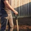 Tay cầm xẻng hình chữ D chống sốc Tay cầm xẻng hình chữ D chống lão hóa Nhẹ