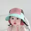 Mũ xô trẻ em PYCOU, Mũ chống nắng khô nhanh mùa hè, Chống tia cực tím thời trang Mũ đi biển mỏng có thể điều chỉnh ngoài trời