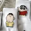 Tất cao cổ nam nữ cotton siêu co giãn chủ đề cu Shin siêu đáng yêu MUN STORE TSHIN089