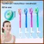 Bàn chải đánh răng hạt nổ AIHOM 10 chiếc Du lịch sẵn sàng với độ bóng tích hợp để làm mới Chăm sóc răng miệng,