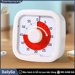 Hẹn giờ im lặng 60 phút, đồng hồ bấm giờ đa năng có báo thức Im lặng / Không có tiếng tích tắc, Trực quan hóa