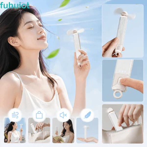 Quạt làm mát FUHUIOT, Quạt cầm tay Mini cầm tay cầm tay, Quạt điện nhỏ có thể sạc lại nhẹ đa chức năng cho sinh viên văn phòng
