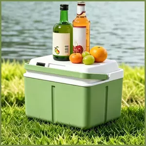 Máy làm mát cá nhân 5L di động cách nhiệt có màn hình nhiệt độ Hộp làm mát hộp đựng đồ uống Đồ uống Thực phẩm kouvn