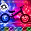 THÊM LED Sạc Xe Đạp Bánh Xe Trung Tâm Đèn Chống Nước USB RGB Nhiều Màu Sắc Xe Đạp Nói Đèn An Toàn Cảnh Báo Và Trang Trí BSS