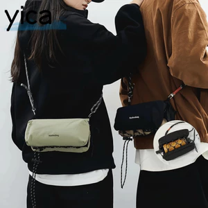 Túi đeo vai đơn YICA, Túi đựng cốc nước chức năng thể thao, Túi đeo chéo nhẹ thoáng khí bằng Nylon 2026 Túi vuông nhỏ