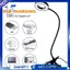 360°Đèn bàn đọc sách linh hoạt cho bàn làm việc trên giường -A