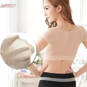 HFSHY 1X Nách Mồ Hôi Miếng Lót Vest Top Nách Quá Mồ Hôi Mãn Kinh Lá Chắn VN
