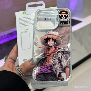 Ốp Điện Thoại Mới Ống Kính Mở Mũ Rơm Mát Bé Trai Thích Hợp Cho iPhone 15promax 15 14 13 12 11 pro max 12promax 15plus 16promax 17promax Vỏ Bảo Vệ Chống Sốc