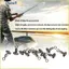 10 Đầu nối câu cá, Xoay câu cá tâm thần 3 kích thước, Phụ kiện câu cá xoay chữ T bền bỉ Câu cá xoay Câu cá nước ngọt
