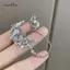 AqToCna Vintage Punk Phi Tiêu Hình Dây Xích sel Kẹp Bông Tai Nữ Xương Tai Kẹp Halloween Nhảy Múa Sáng Tạo Thời Trang Tai Trang Sức AqToCna