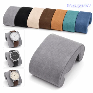 WANYEDI Đồng Hồ Gối Bảo Quản, Màn Hình Da Lộn Nhung Gối Cố Định, Mềm Cố Định Đa Chức Năng Đồng Hồ Đeo Tay Đệm Vòng Tay