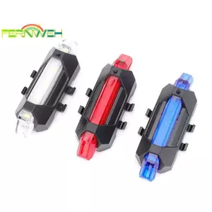 Đèn đuôi xe đạp có thể sạc lại USB Đèn cảnh báo an toàn đi đêm 918 Đèn đuôi LED Thiết bị cưỡi xe đạp [MỚI]