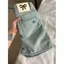 Váy Denim nơ thêu eo cao cỡ lớn chữ A phiên bản hông phong cách Mỹ Váy thường ngày đường phố