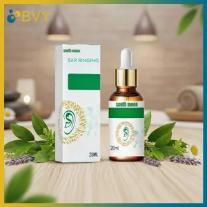BVY South Moon Ear Ringing Giảm Giọt Tai 20ml Công thức tự nhiên để giảm ù tai và đau tai.