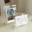 Khung ảnh Acrylic WANYEDI, Giá đỡ hiển thị Photocard thiết kế nghiêng, Giá đỡ hiển thị Poster trong suốt hiện đại Sử dụng văn phòng