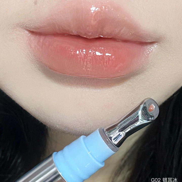 Judydoll Judydoll Ice Diamond Essence Lip Gloss juduo Chính Hãng Lip Glaze Son Môi Nước Bóng Gương G02