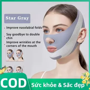 Trong kho mặt giảm béo Băng nâng lên vành đai V dòng mặt Shaper dây đeo công cụ làm đẹp cá tuyết