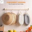 Giỏ nướng bánh mì dệt bằng dây Cotton - Giỏ chống lên men để bảo quản nhà bếp