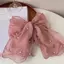 AqToCna Ruy Băng Thời Trang Ngọc Trai Nơ Tóc Cho Nữ Thanh Lịch Voan Nơ Đuôi Ngựa Kẹp Pin Nơ Barrette Ngọt Mũ Phụ Kiện AqToCna