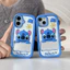 Ốp điện thoại silicon mềm Papa Stitch Apple 17promax iphone16pro