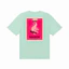 Chất Lượng Cao Nam Nữ Cổ Tròn Tay Ngắn Phong Cách Manga In Họa Tiết Hàng Có Sẵn Áo Sơ Mi Cotton Cao Cấp XS-3XL