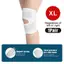 Tay nén đầu gối có thể điều chỉnh để hỗ trợ chấn thương Thiết kế chống trượt để chạy bộ và tập thể thao