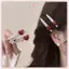 JRP 2 Chiếc Trái Tim Ngọt Ngào Chấm Bi Kim Loại Kẹp Tóc Chống Trượt Kẹp Tóc Hình Học Dubill Tóc Pin Nữ Barrettte Kẹp Tóc Phụ Kiện JRP