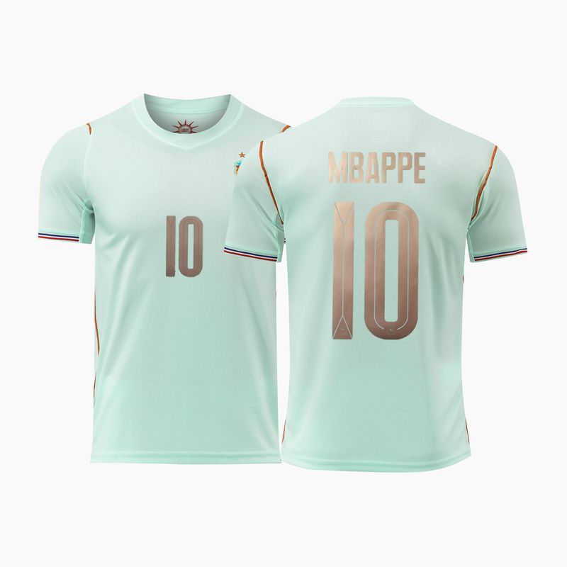 Áo thi đấu đội tuyển Pháp số 10 Mbappe Bộ T-shirt cổ động viên