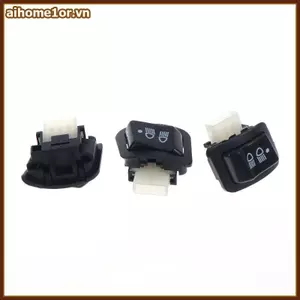 Công tắc đèn pha xe máy AIHOM 3 chế độ (Chùm tia cao-Tắt tia thấp) dành cho xe tay ga xe máy Moto Sử dụng bóng đèn Halogen Lắp đặt dễ dàng,