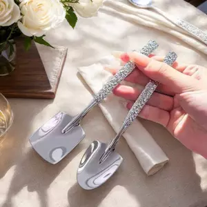 AA Thép Không Gỉ Dưa Hấu Thìa Đá Xẻng Thìa Cà Phê Thìa Tráng Miệng Thìa Bánh Thìa Kem Thìa Canh VN