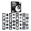 < Pluscloth > 1 Hộp Thẻ Flash Trắng Đen Cho Bé Sơ Sinh 0-3 Tháng Độ Tương Phản Cao Đồ Chơi Phát Triển Kích Thích Thị Giác Cho Trẻ Sơ Sinh Thẻ Học Tăng Trưởng Não Sớm An Toàn Khi Sử Dụng Ba