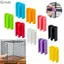 TUYỆT VỜI 10 Chiếc Dây Lưới Cố Định Khóa, Phụ Kiện Lắp Ráp ABS Lưới Kết Nối Khóa, Bền Nhiều Màu Sắc DIY Lưới Kết Nối Khóa Cho Thú Cưng Lồng, Giá Để Đồ
