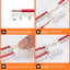 Bộ 5 Đầu Nối Nhanh Đầu Cuối Đẩy Loại 2 Trong 2 Ra Đầu Nối Đèn LED Chống Cháy 2 Bit
